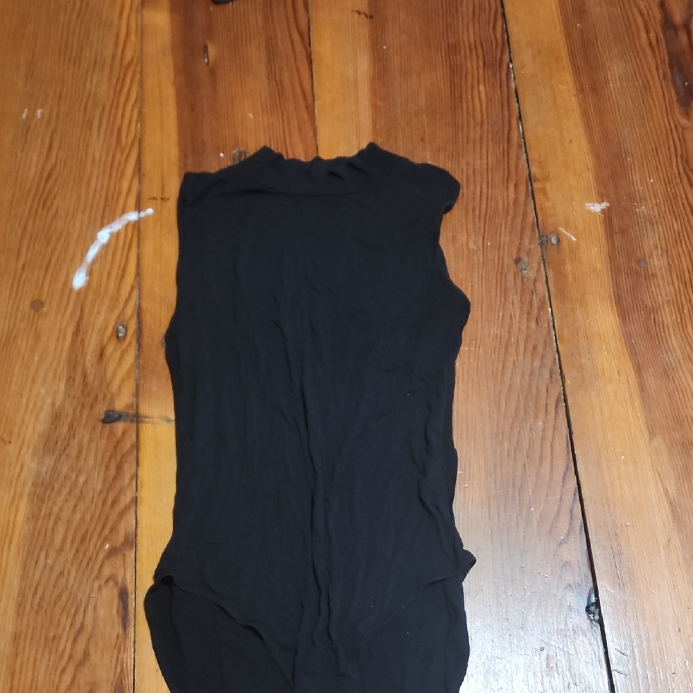 Black Sleeveless One Piece